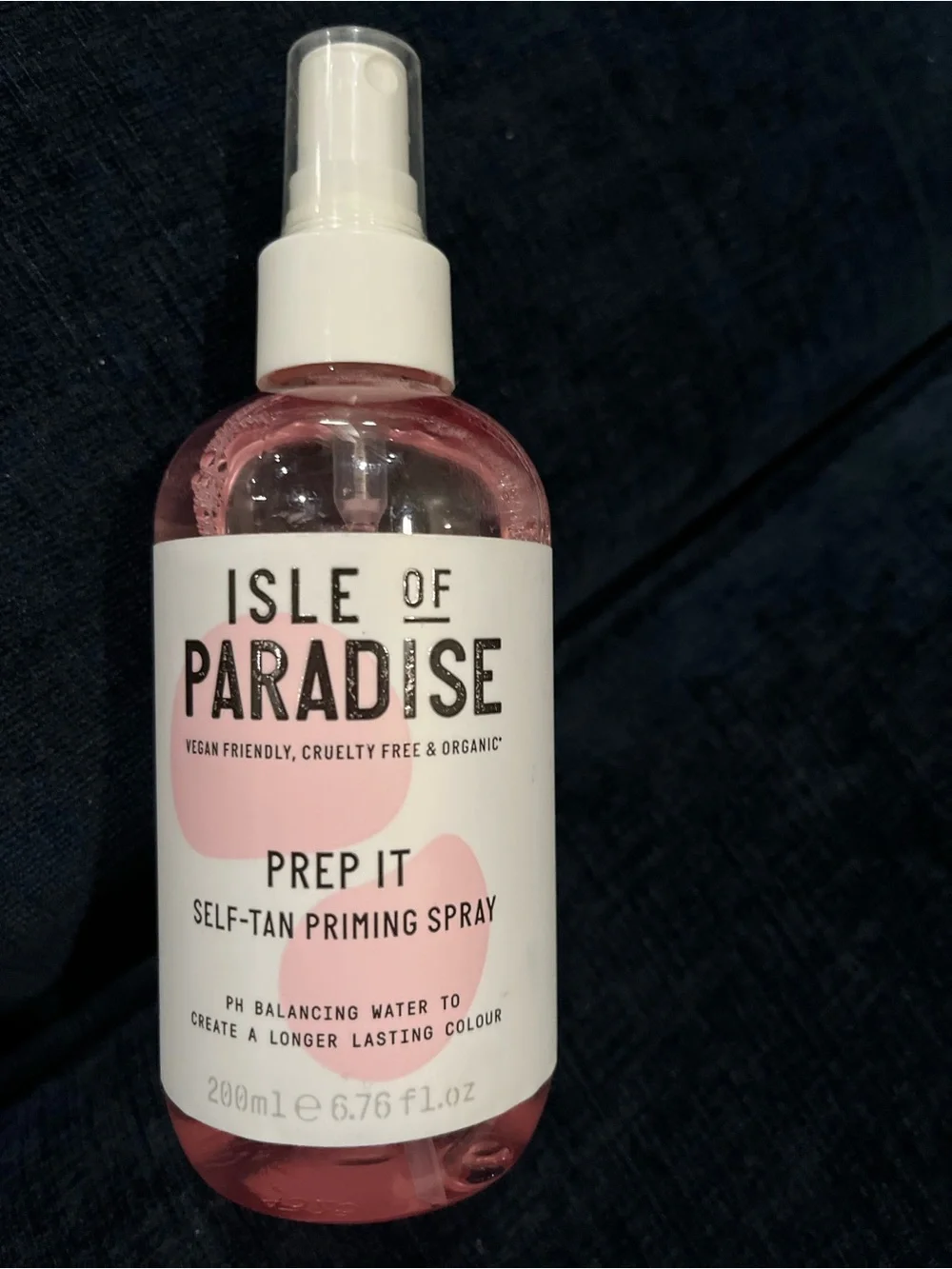 Isle of Paradise Pink Hydrating Body Mist for Kids